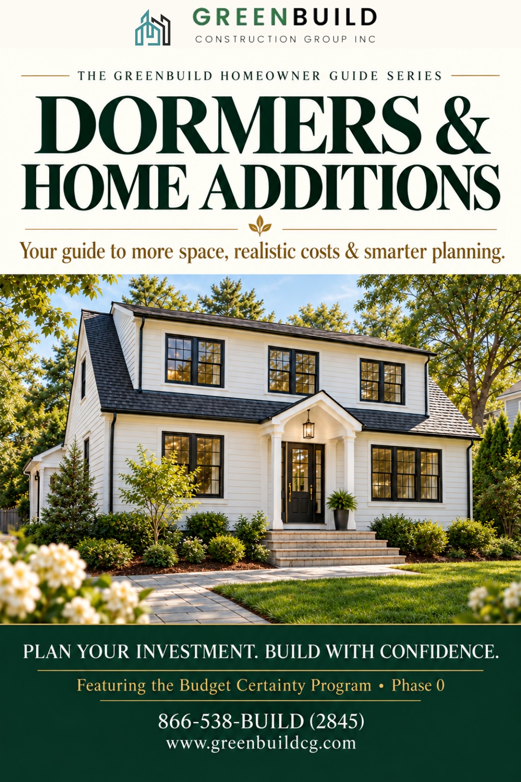 Greenbuild Dormers and Home Additions Guide cover